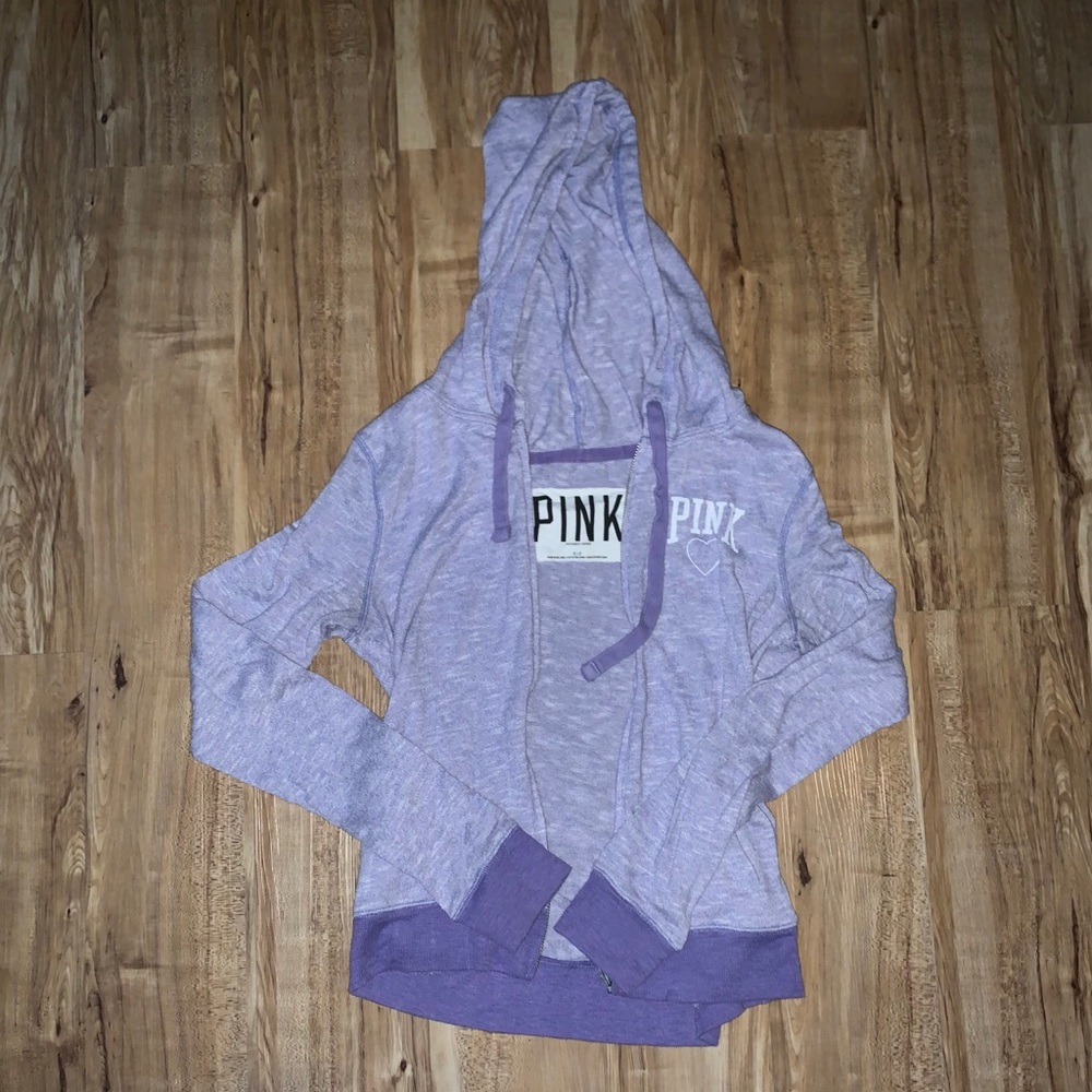 Pink hoody sweatshirt